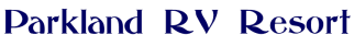 Parkland RV Logo